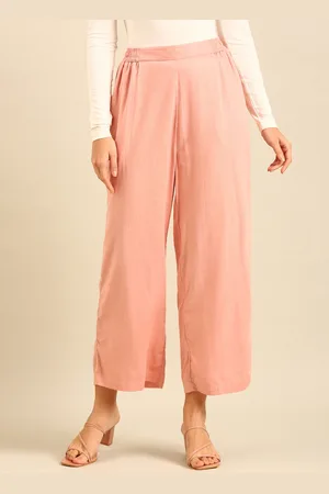 De Moza Women Wide Leg Trousers