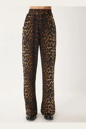 Happiness istanbul Women Animal Printed Trousers