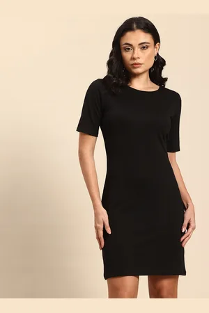 QURVII Bodycon Dress With Sequined Detail