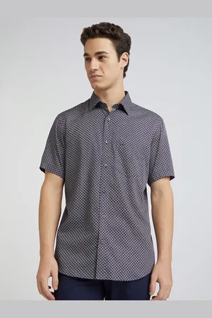 ColorPlus Men Opaque Printed Casual Shirt