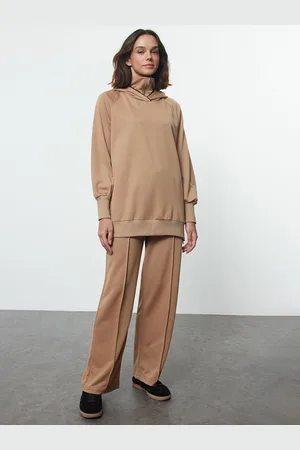 Trendyol Women Hooded Mid-Rise Tracksuits