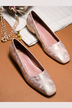THE WHITE POLE Women Stylish Trending Block Heels Mule Bellies Sandal