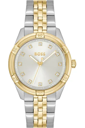 HUGO BOSS Women Rhea Embellished Analogue Watch 1502700