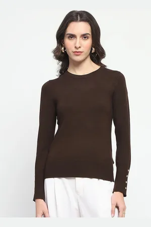 MADAME Women Round Neck Pullover