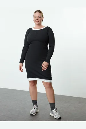 Trendyol Women Bodycon Plus Size Dress