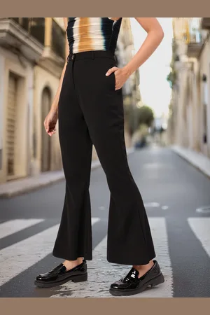DressBerry Women Flared Trousers