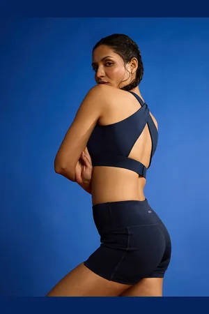 KICA Women High Waisted Booty Shorts With 2 Side Pockets For Dance And Training
