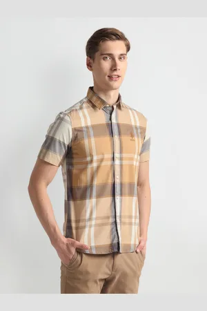 Ralph Lauren Men Slim Fit Opaque Checked Casual Shirt
