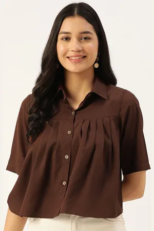 Moda Rapido Women Opaque Party Shirt