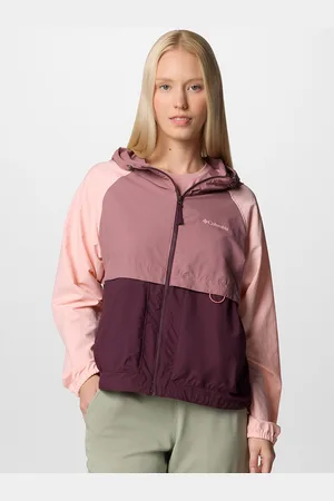 Columbia Omni Shield Spire Valley Wind & Water Resistant Rain Jacket