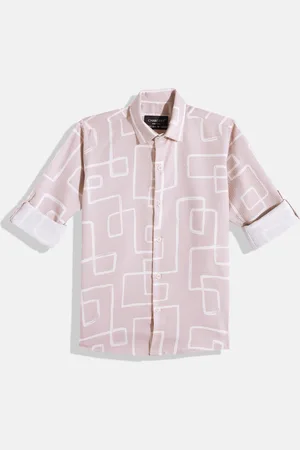 CHARCHIT Boys Comfort Abstract Printed Pure Cotton Casual Shirt