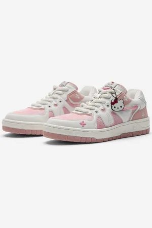The Souled Store Women Hello Kitty Striped Sneakers