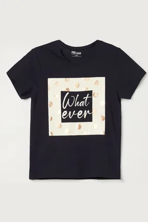 Lifestyle Girls Printed Applique T-shirt