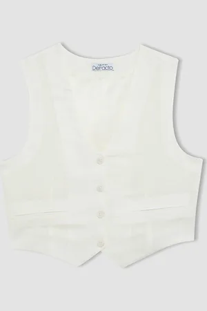 DeFacto V-Neck Casual Waistcoat