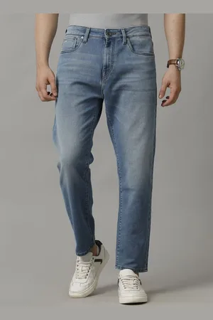 Voi Men Super Relaxed Fit Heavy Fade Stretchable Jeans