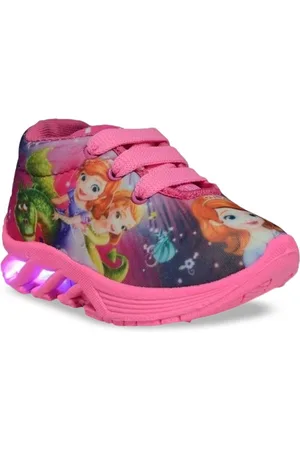 Bunnies Girls Sofia The First Printed Sneakers