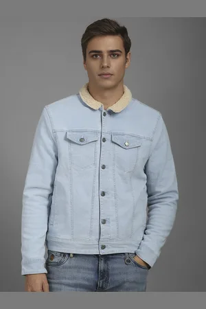 Louis Philippe Men Denim Jacket