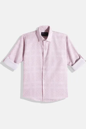 CHARCHIT Boys Comfort Printed Pure Cotton Casual Shirt
