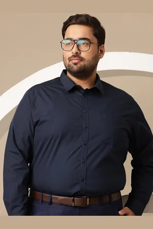 Sztori Men Plus Size Comfort Pure Cotton Formal Shirt