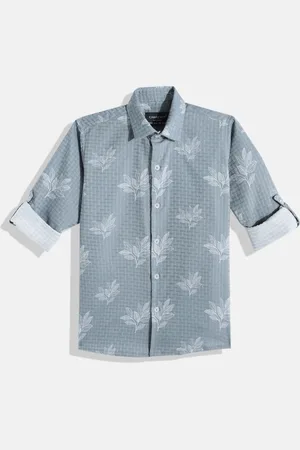 CHARCHIT Boys Comfort Floral Printed Casual Shirt