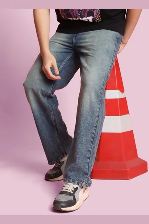 Bene Kleed Women High-Rise Light Fade Baggy Jeans