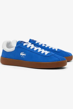Lacoste Men Colourblocked Suede Sneakers