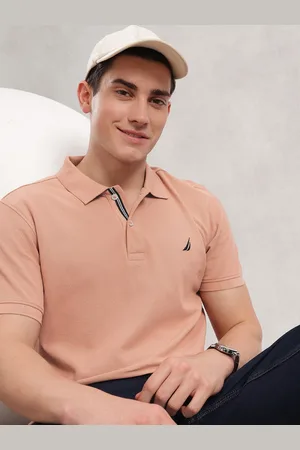 Nautica Polo Collar Pure Cotton T-shirt