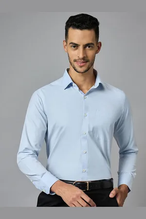 LOUIS STITCH Men Classic Opaque Formal Shirt