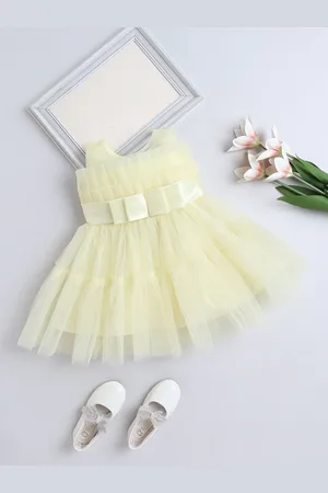 The Magic Wand Girls Net Fit & Flare Dress