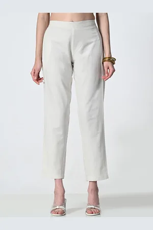 BAESD Women Smart Straight Fit Trousers