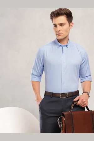 Nautica Pure Cotton Slim Fit Opaque Formal Shirt