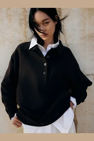 H&M Women Collared Sweatshirt