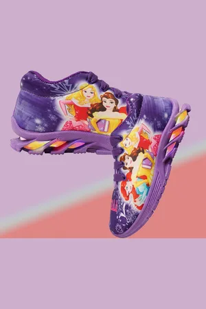Bunnies Girls Woven Design Flatforms