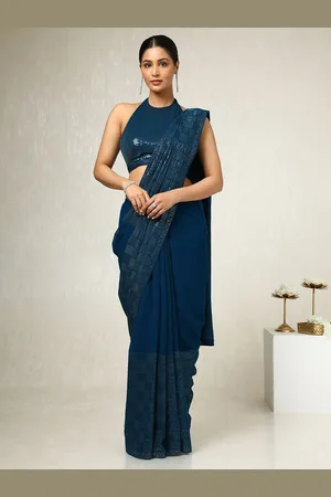 Soch Sequinned Poly Georgette Saree