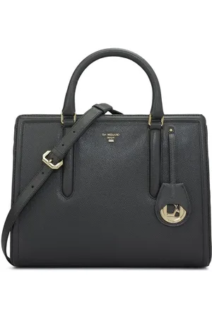 Da Milano Women Solid Structured Leather Satchel Bag