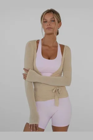 EVERDION Women Ballet Wrap Top