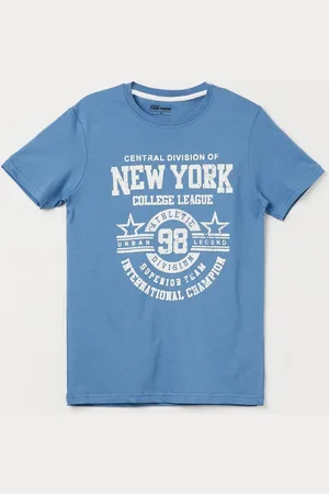 Lifestyle Boys Sports Printed T-shirt