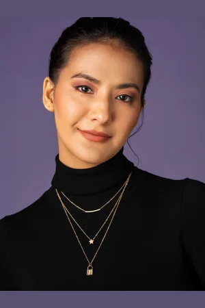 Priyaasi Gold-Toned Gold-Plated Necklace
