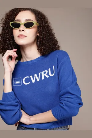 Roadster Typography Crop Pullover