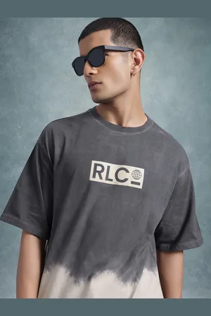 Roadster The Life Co. Tie & Dye Pure Cotton Relaxed Fit T-shirt