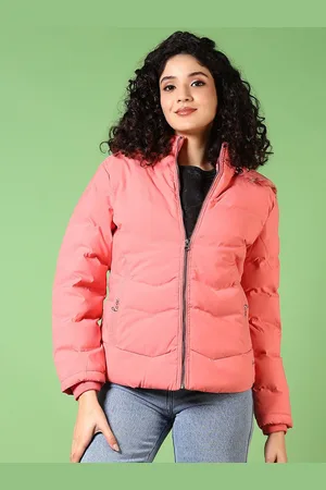 V-Mart Women Hooded Solid Cotton Casual Parka Jacket