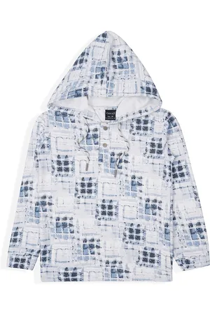 CAVIO Boys Printed Hooded Sweatshirt