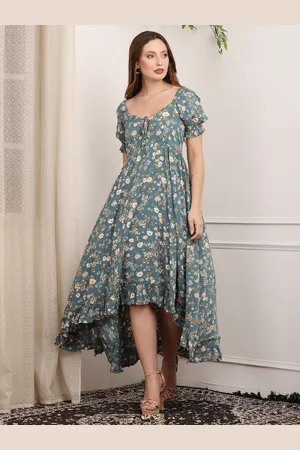 DEBONATELLA Women Floral Printed Empire Dress