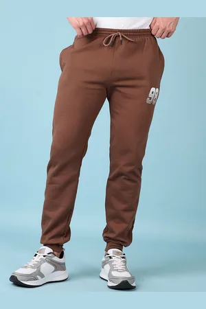 V-Mart Men Solid Mid-Rise Track Pant