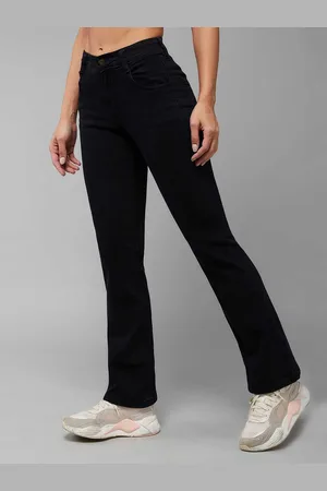 DOLCE CRUDO Women Bootcut Stretchable Jeans