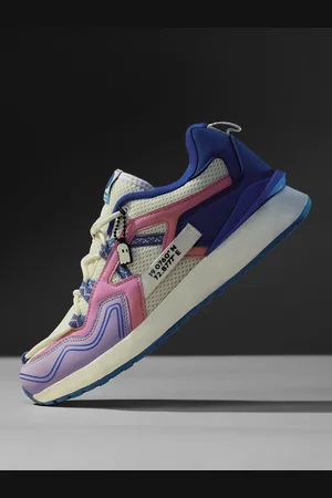 The Souled Store Men Colourblocked PU Sneakers
