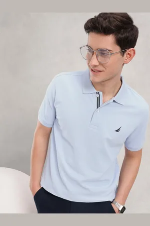 Nautica Pure Cotton Polo Collar T-shirt