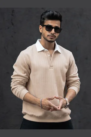 Powerlook Men Polo Collar T-shirt