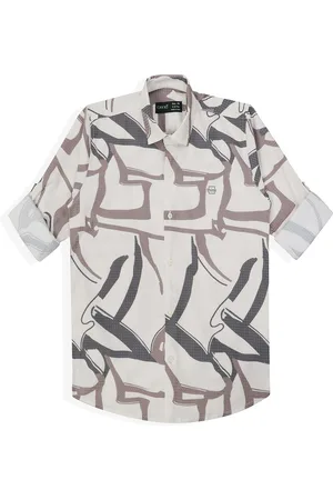 CAVIO Boys Comfort Striped Casual Shirt