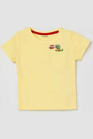 Lifestyle Boys Graphic Printed Round Neck Cotton T-shirt